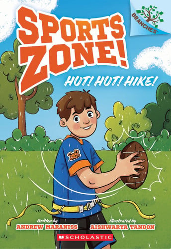 Portada de Hut! Hut! Hike!: a Branches Book (Sports Zone! #1)