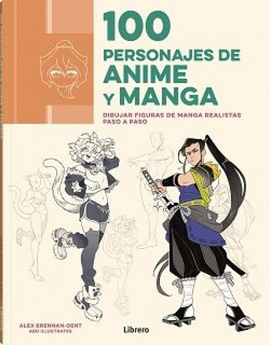 Portada de 100 personajes de anime y manga