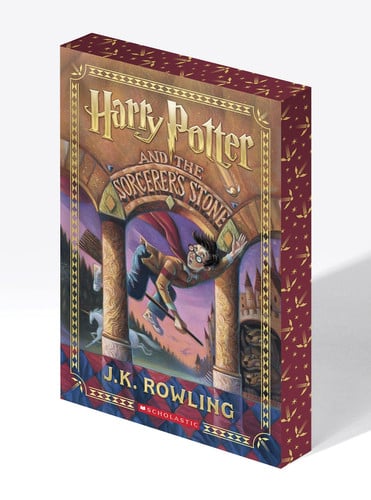 Portada de Harry Potter and the Sorcerer's Stone (Stenciled Edges) (Harry Potter, Book 1)