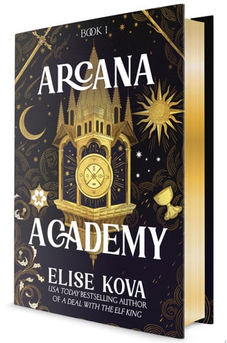 Portada de Arcana Academy