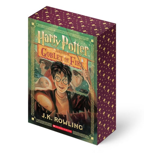 Portada de Harry Potter and the Goblet of Fire (Stenciled Edges) (Harry Potter, Book 4)