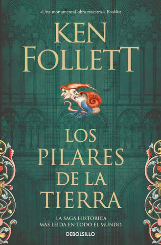Portada de Los pilares de la tierra / The Pillars of the Earth