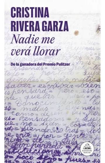 Portada de Nadie me verá llorar