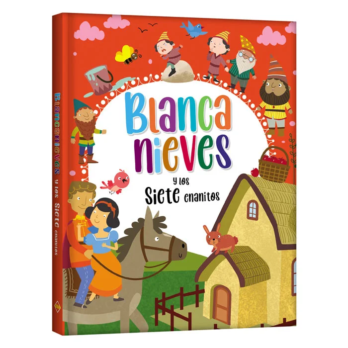Portada de Blanca nieves y los 7 enanitos