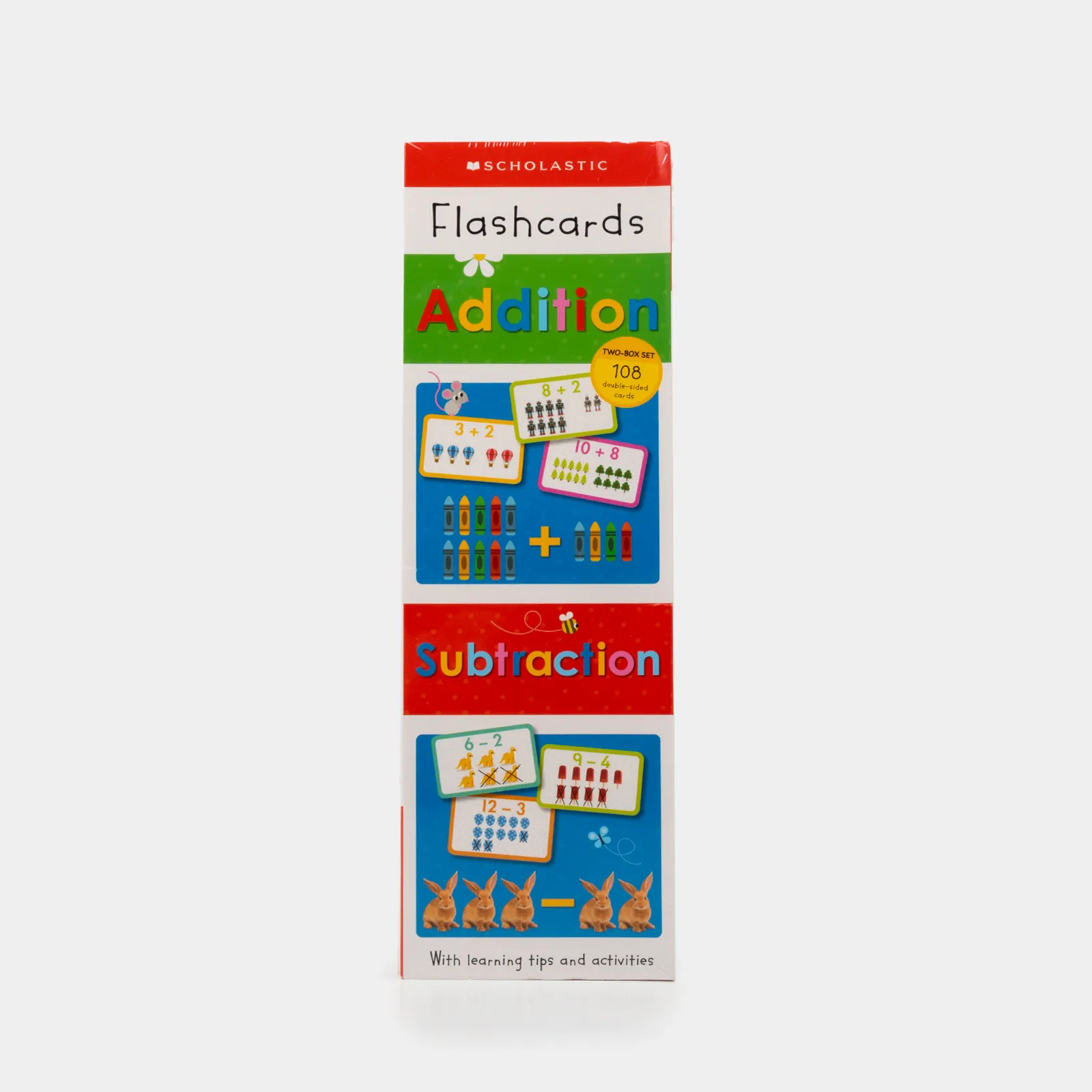 Portada de Addition & Subtraction Flashcard Pack: Scholastic Early Learners (Flashcards)