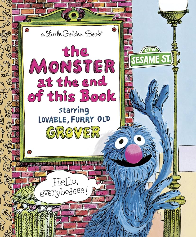 Portada de The Monster at the End of This Book (Sesame Street)