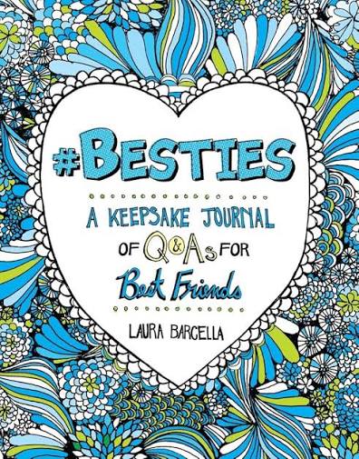 Portada de #Besties A Keepsake Journal of Q&As for Best Friends