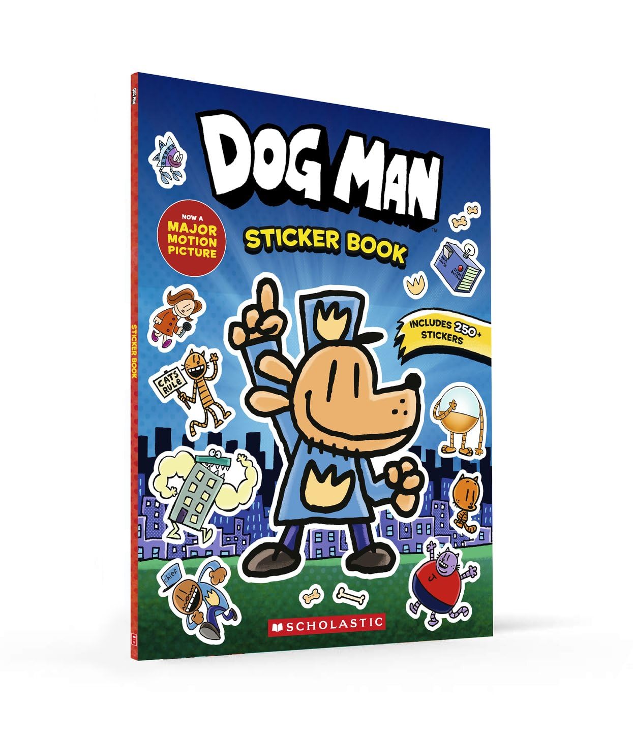 Portada de Dog Man: Official Sticker Book