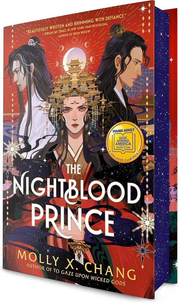 Portada de The Nightblood Prince: A Good Morning America YA Book Club Pick
