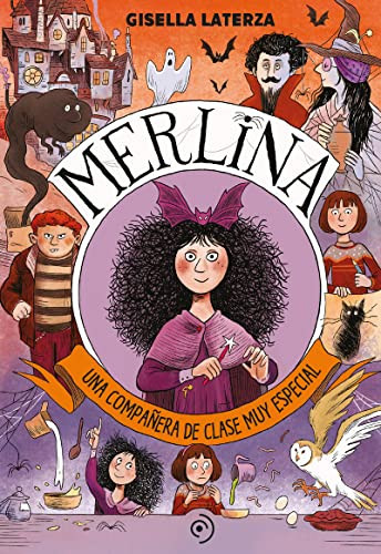 Portada de Merlina. Una compañera de clase muy especial