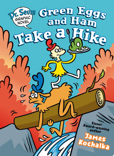 Portada de Dr. Seuss Graphic Novel: Green Eggs and Ham Take a Hike A Green Eggs and Ham Story