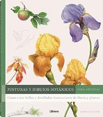 Portada de Pinturas y dibujos botánicos para artistas