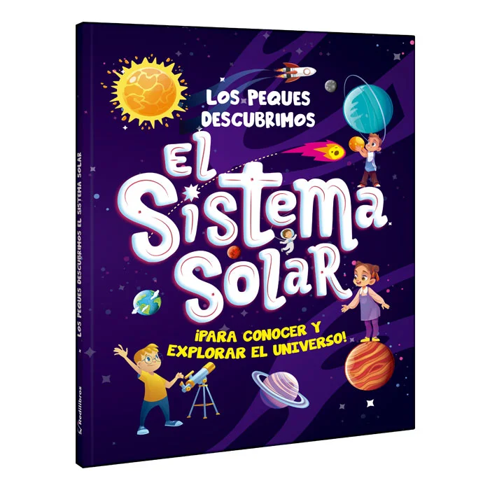Portada de Los peques descubrimos el sistema solar