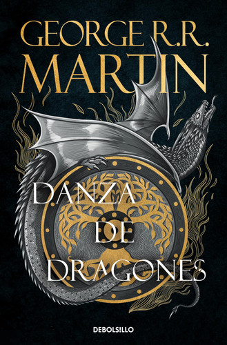 Portada de Danza de dragones (Canción de hielo y fuego 5)
