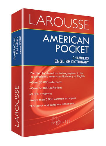 Portada de American Pocket Chambers English Dictionary