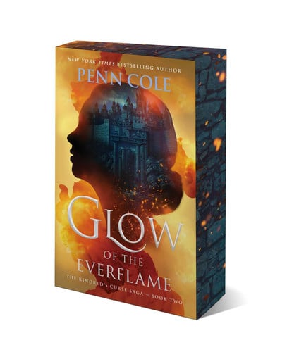 Portada de Glow of the Everflame: A Novel (The Kindred’s Curse Saga)