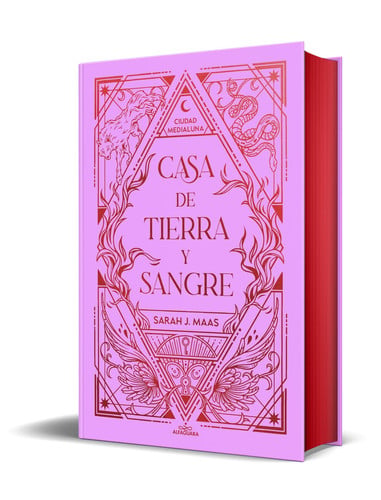 Portada de Casa de Tierra y Sangre (Edición Especial Limitada Cantos Pintados) / House of Earth and Blood ( Special Limited Edition Sprayed Edges)