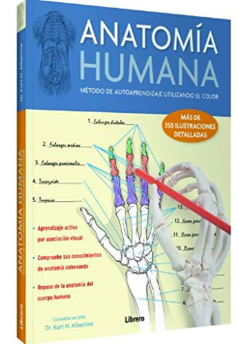 Portada de Anatomía humana (Mano)