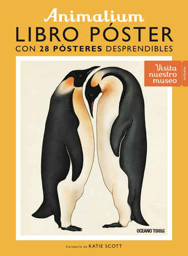 Portada de ANIMALIUM - LIBRO POSTER ( INCLUYE 28 POSTERS DESPRENDIBLES)