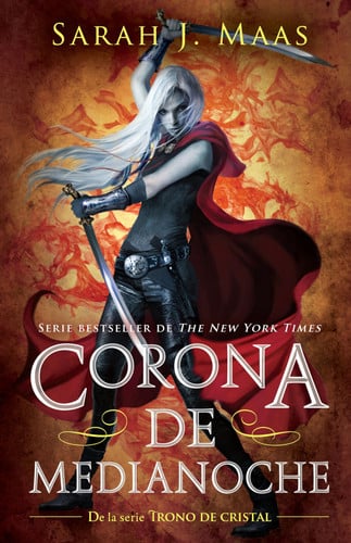 Portada de Corona de Medianoche / Crown of Midnight