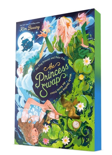 Portada de The Frog Princess and Peter Pan (or, Wendy Darling and the Secret Prince)