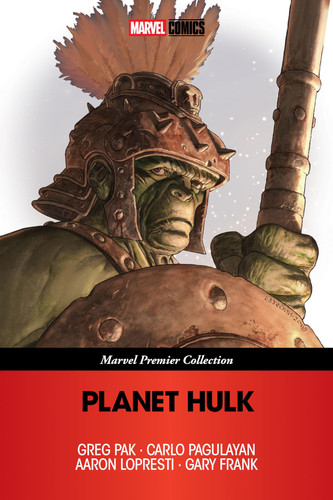 Portada de Planet Hulk [Marvel Premier Collection]