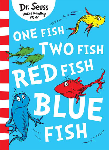 Portada de One Fish, Two Fish, Red Fish, Blue Fish