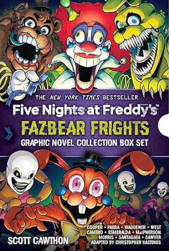 Portada de Five Nights at Freddy's: Fazbear Frights Graphic Novel Collection Box Set