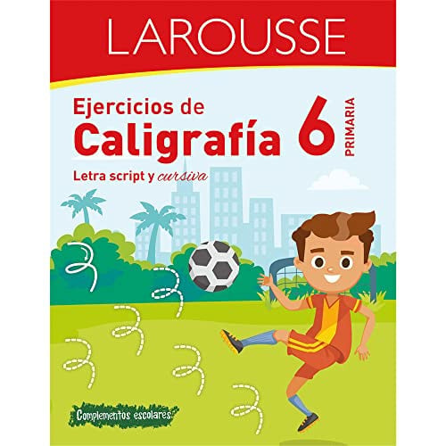 Portada de Ejercicios de Caligrafía 6° de Primaria