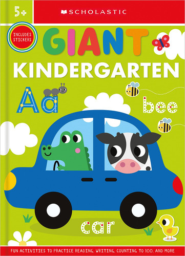 Portada de Giant Kindergarten Workbook: Scholastic Early Learners (Giant Workbook)
