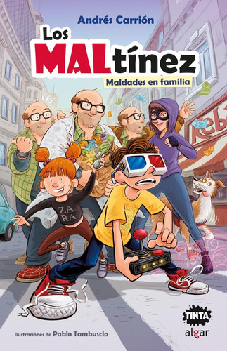 Portada de Los MALtínez. Maldades en familia