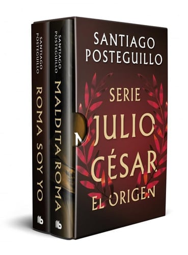 Portada de Serie Julio César (edición estuche con: Roma soy yo | Maldita Roma)