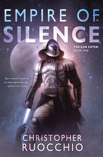 Portada de Empire of Silence The Sun Eater: Book One