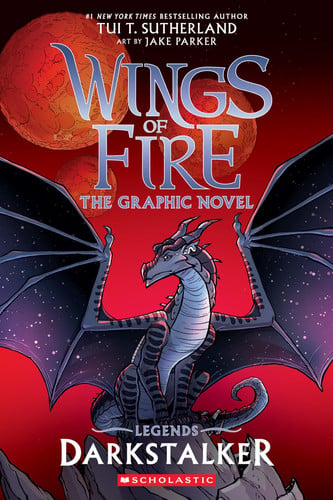 Portada de Darkstalker: A Graphic Novel (Wings of Fire: Legends Graphic Novel) (Wings of Fire Graphix)
