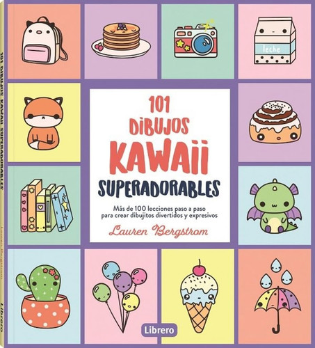 Portada de 101 Dibujos kawaii superadorables