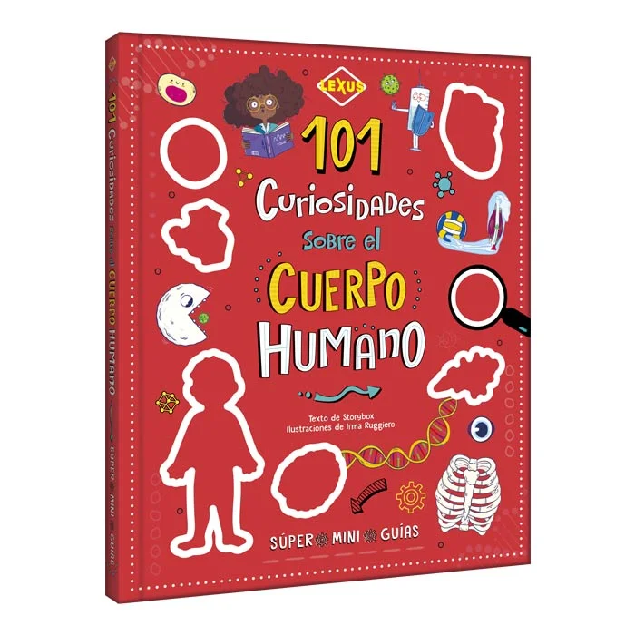 Portada de 101 curiosidades sobre el cuerpo humano