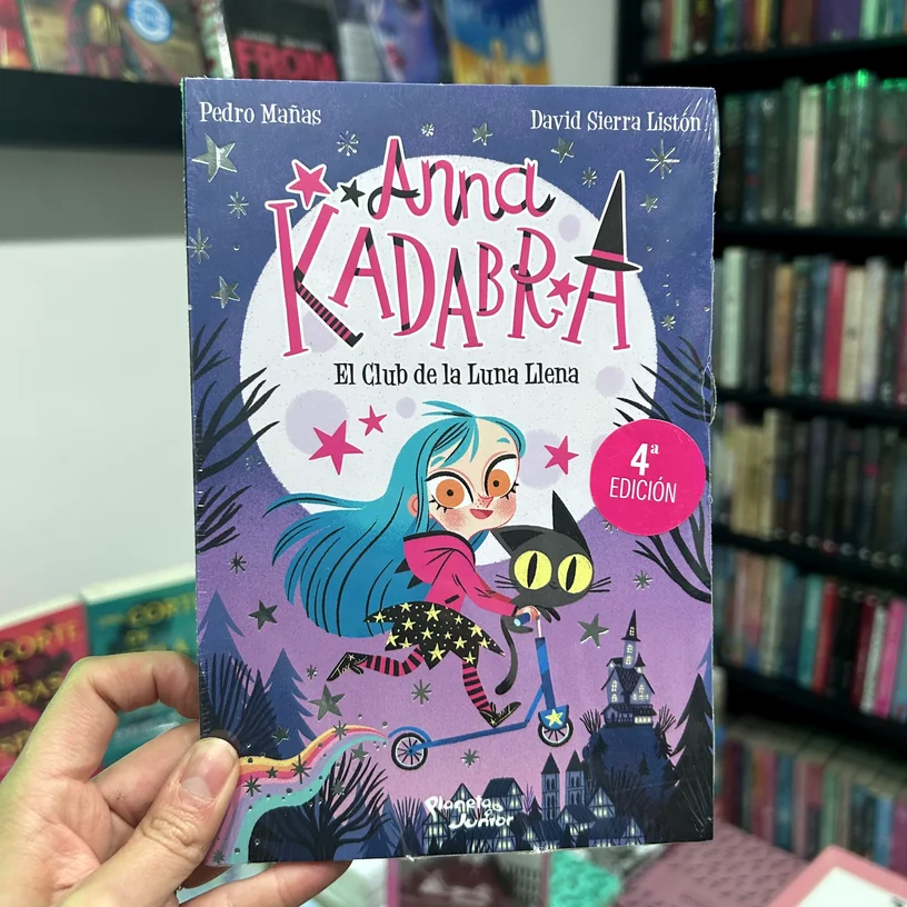 Portada de Anna Kadabra el club de la luna llena