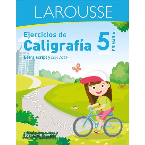 Portada de Ejercicios de Caligrafía 5° de Primaria