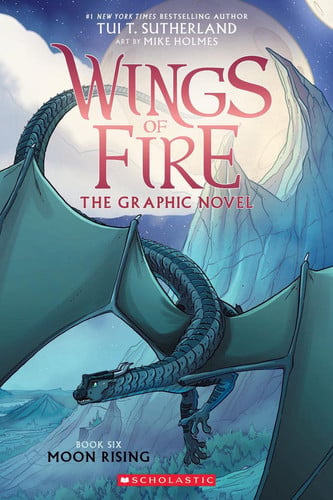 Portada de Moon Rising: a Graphic Novel (Wings of Fire Graphic Novel #6)
