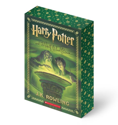 Portada de Harry Potter and the Half-Blood Prince (Stenciled Edges) (Harry Potter, Book 6)