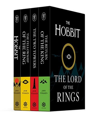 Portada de The Hobbit and the Lord of the Rings Boxed Set The Hobbit / The Fellowship of the Ring / The Two Towers / The Return of the King