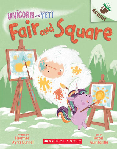 Portada de Fair and Square: An Acorn Book (Unicorn and Yeti #5) Volume 5