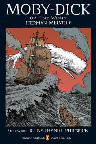 Portada de Moby-Dick or, The Whale (Penguin Classics Deluxe Edition)