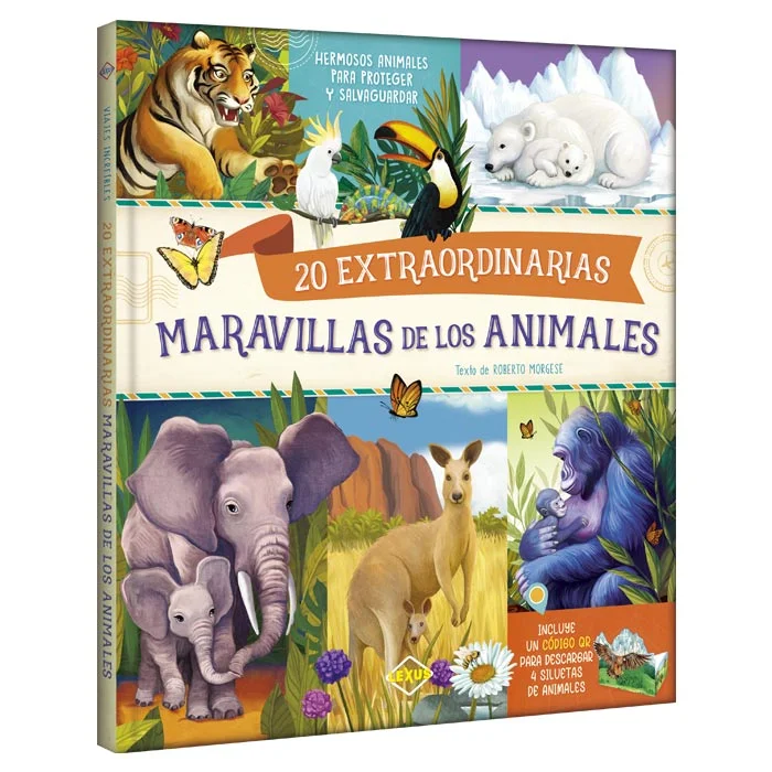 Portada de 20 maravillas de los animales