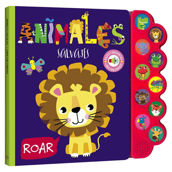 Portada de Animales salvajes Sonidos
